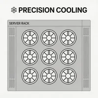 Data center cooling fans