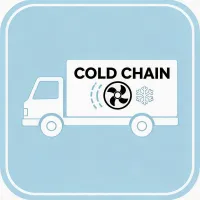 Cold chain ventilation